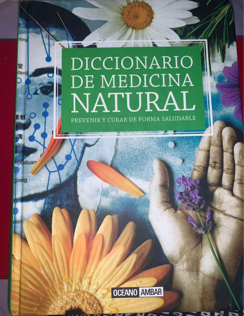 Libro de medicina natural  en universidiante